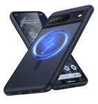 Google Pixel 8 Premium Slim Magsafe Translucent Bumper Case Matte Black