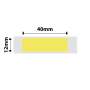 NB131 - NIIMBOT - D11 / D101 / D110 / H1S - 12X40MM - 160 DARK YELLOW LABELS