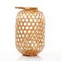 Wicker Patterned Lantern