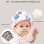 Protect Baby's Head With This Adjustable Helmet For Crawling Walking Anti-collision Baby Head Protection Hat