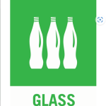 Perfect Recycling Stickers – Glass – Colour Options – Rec-glass