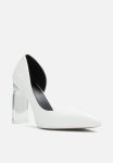 Kimberli Court Heel - White