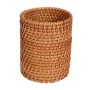 Rattan Chopsticks Tube Bucket Dinner Knives Forks Organizer A
