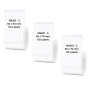 NB201 - NIIMBOT - B1 / B21 / B3S / B4 - 50X70MM - 110 WHITE LABELS 3
