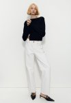Open-backed Knitted Top - Black