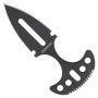 Undercover Push Dagger Set Black With Sheath UC1487B