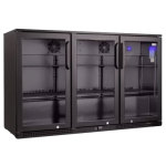 Snomaster 300L SMBC-300 Under-counter Beverage Cooler – Black