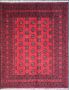 Aaqcha Afghan Design - Red Size: 243 X 334