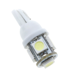 12V LED Car Light T10 5050 5 Smd - Single
