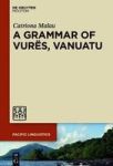 A Grammar Of Vures Vanuatu Hardcover