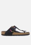 Birkenstock Gizeh Leather Regular - Black