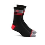 Icon Mtb Socks - Black Red - Lg xl