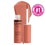 Professional Makeup Butter Gloss Non Sticky Lip Gloss - Peachy Light Nude