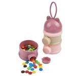 Stacking Food Or Formula Storage Containers - Pink