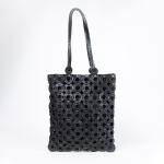 Roxy Black Leather Shoulder Bag - Black Leather