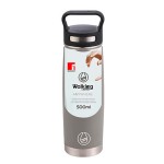 500ML Stainless Steel Vacuum Bottle Grey