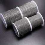 5METERS Stainless Steel Flat O-chain Thin Chain Necklace Pendant Cross Chain For Necklace Bracelet Accessories Diy Jewelry Makin