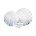 Tranquil Reflection 12 Piece Dinner Set White