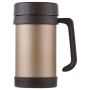 500ML/17OZ Mug Stainless Steel Vacuum Flasks Thermoses Gold