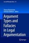 Argument Types And Fallacies In Legal Argumentation Hardcover 2015 Ed.
