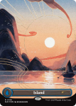 Island 2146 Secret Lair Drop Series - Damaged Foil