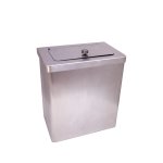 Sanitary Towel Bin Stainless Steel Large