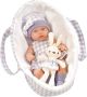 Baby Doll For Kids 11.8INCH Vinyl Realistic Movable Jointed Baby Dolls