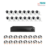 Diy 16 Channel Ahd Cctv Kit