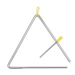 Triangle Percussion Instrument With Striker 8 Inch