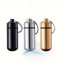Waterproof Pill Holder Keychain Portable Aluminum Pill Box Key Ring Organizer For Outdoor Travel Camping Medication Storage Container With Keychain Loop