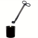 Stainless Steel Candle Wick Trimmer - Safe & Easy Clipper Scissor Tool For Precise Wick Cutting