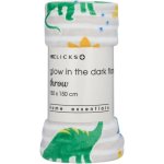 Clicks Glow In The Dark Unicorn Fleece Blanket 130X150CM