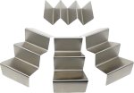 Stainless Steel Taco Holder - 4 Piece Steel Food Clips Kitchen Tool Set