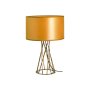 Table Lighting Scandinavian Range Gold Drum Shape