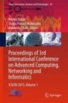 Proceedings Of 3RD International Conference On Advanced Computing Networking And Informatics - Icacni 2015 Volume 1 Hardcover 1S