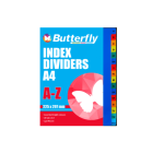 A4 Pp Divider A-z 26POS Col Butterfly