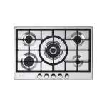ELBA Elio Lite 70CM 5 Burner Gas Hob - Stainless Steel