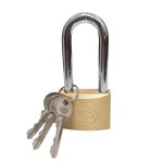 Padlock Tri-brass NO265 L S 50MM