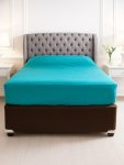 Everyday Collection Fitted Sheet - 90GSM 90 Tc Polyester Queen Size Fitted Bedsheet