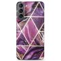 Geometric Fashionable Marble Design Phone Cover For Samsung S22 Ultra