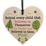 1PC Wooden Love Hanging Tag - Perfect Teacher's Day Gift For Room Or Home Decoration Inspirational Teacher Appreciation Gift
