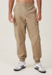 Cotton On Ripstop Jogger - Light Camel