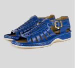 Bugatti Kgosi : Leather Sandal In Blue