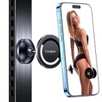 Coolpow Magnetic Golf Cart Phone Holder For Magsafe Golf Cart Mountall Metal Magnetic Phone Holder For Gym Accessories Attach To