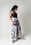 Timeless Luxe Trousers - 46 Lilac Leaf