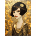 FSC2393 Printed Wall Hanging Prints Gatsby