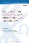 Paul And The Greco-roman Philosophical Tradition Hardcover