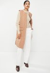 Jacqueline De Yong Diana Augusta Quilt Waistcoat - Beaver Fur