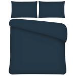 Plain Navy King Duvet Cover