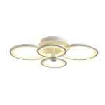 Percy LED Metal Ceiling Light White